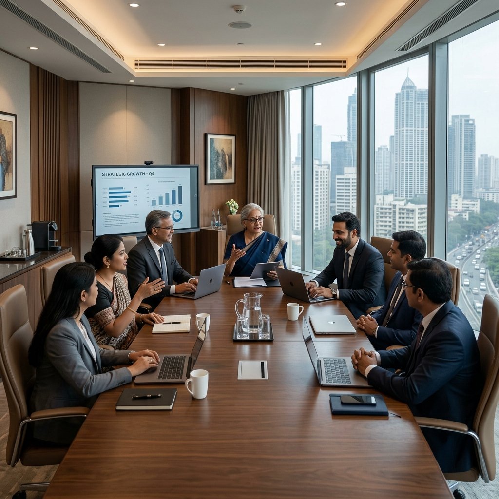 Indian Corporate Boardroom